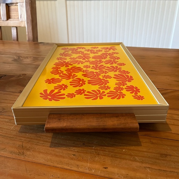 Vintage Cornwall Hot Electric Tray 60’s-70’s Floral Pattern - Picture 4 of 16